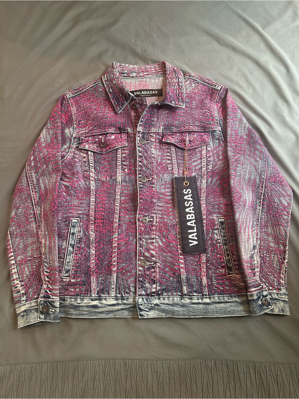 Valabasas Denim Jacket “Cotton Candy” (BRAND NEW W TAGS)